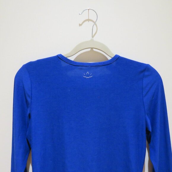 BEYOND YOGA Featherweight Classic Crew Top in Royal Blue Athleisure Gym - Size M - Picture 8 of 12